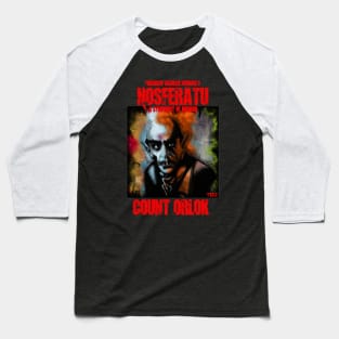 Halloween Horror Collection: 4 'Count Orlok' Baseball T-Shirt